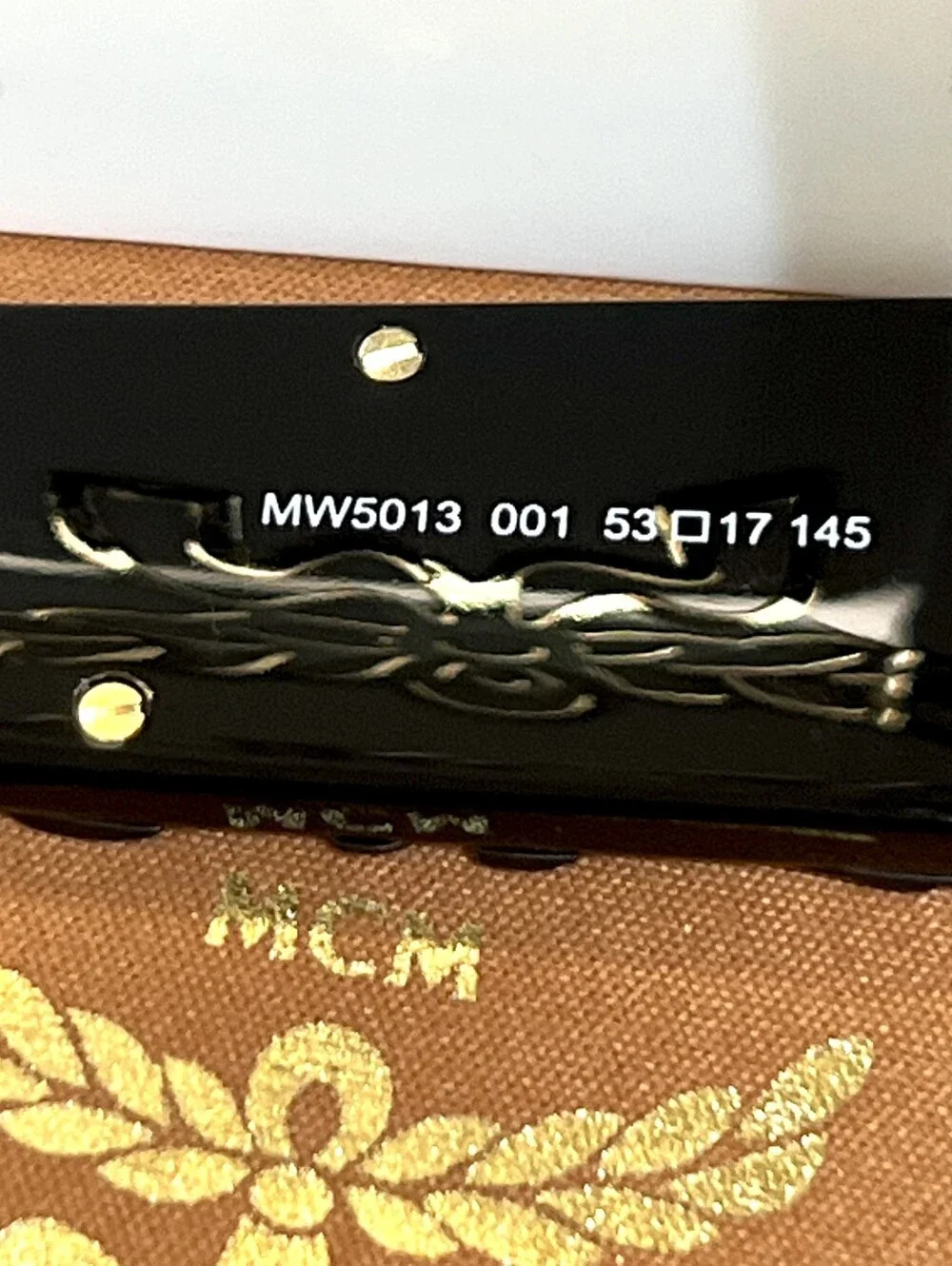 MCM MWS013 001 Black Square MCM Eyeglasses Frames